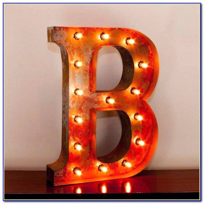 Large Light Up Letters Hobby Lobby