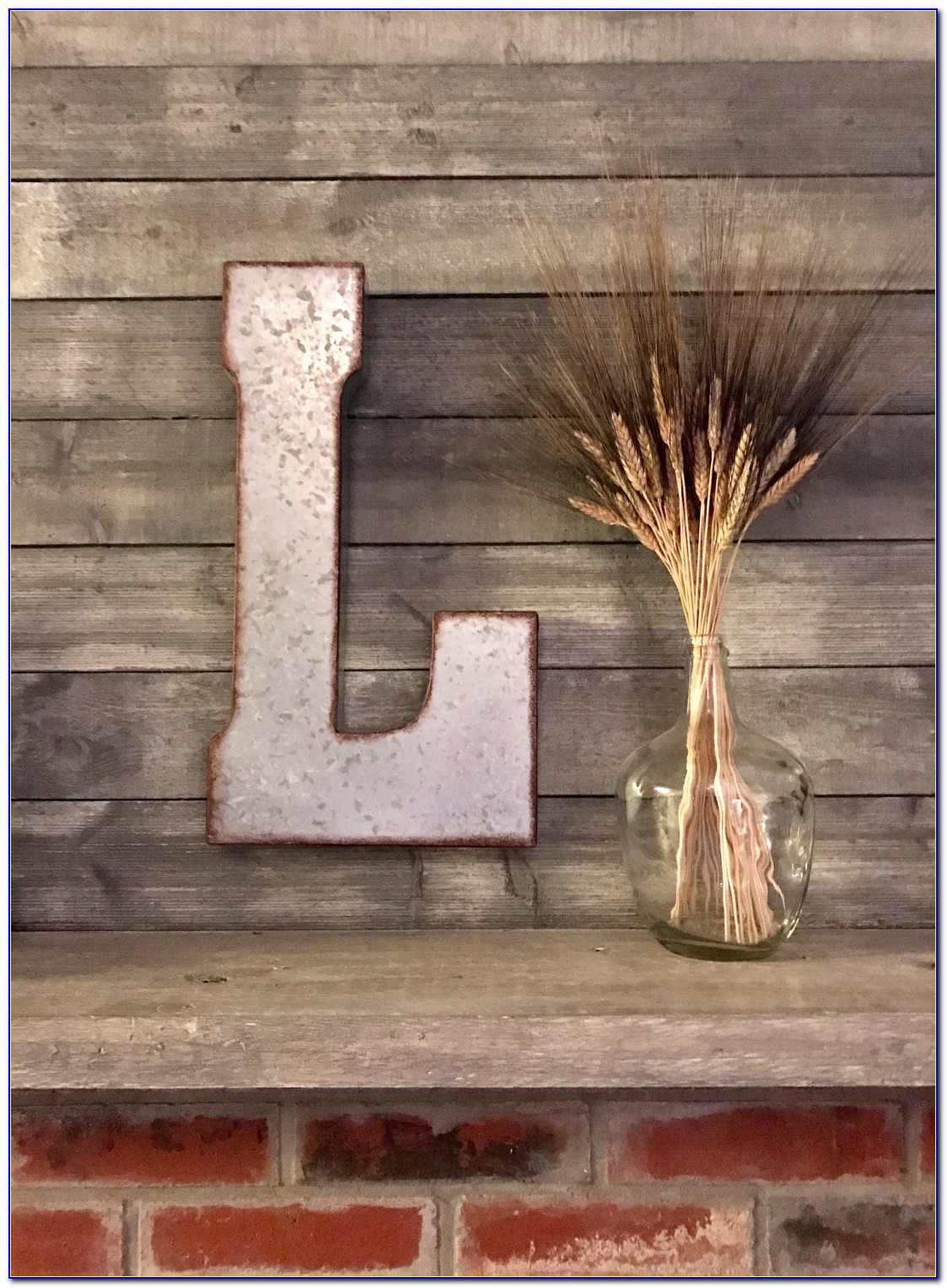 Large Metal Letters For Wall
