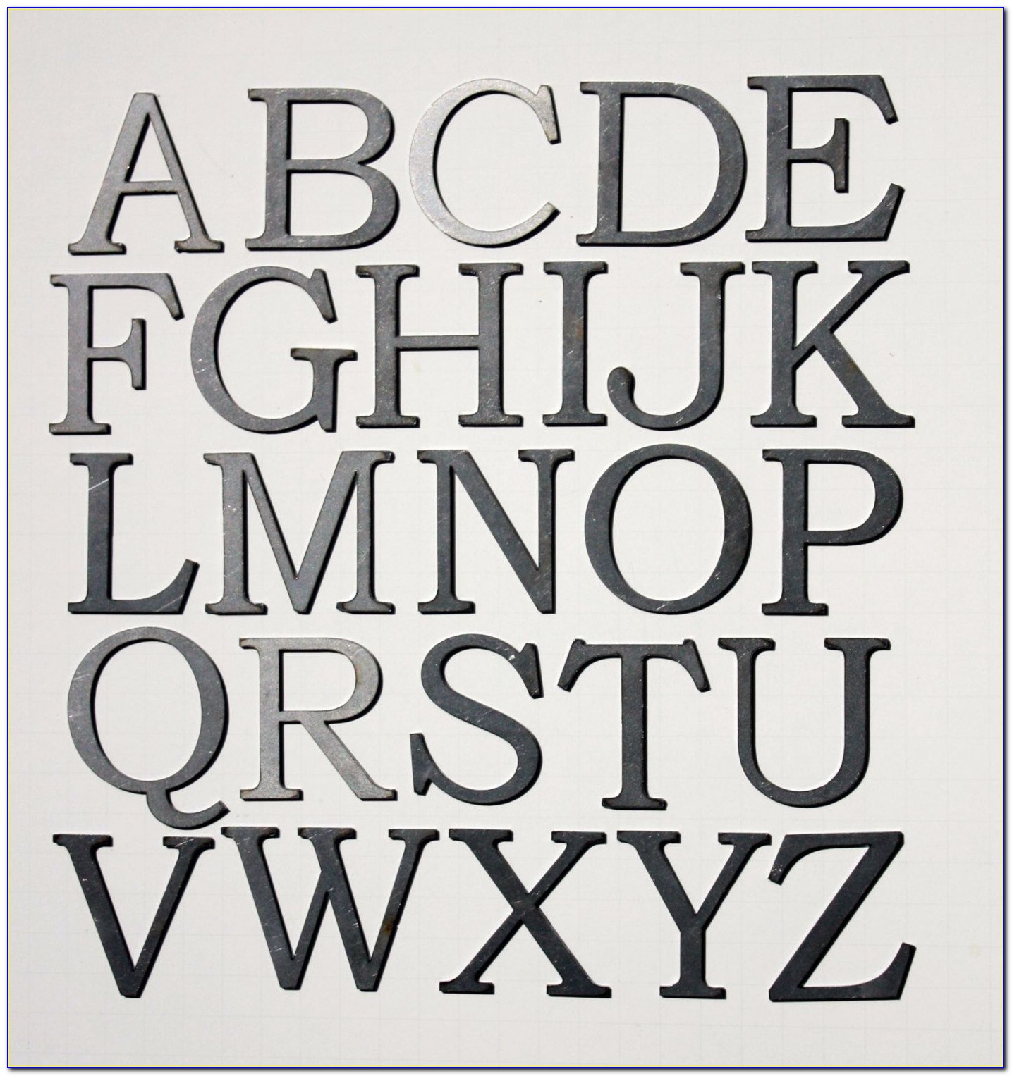 Laser Cut Letters Acrylic