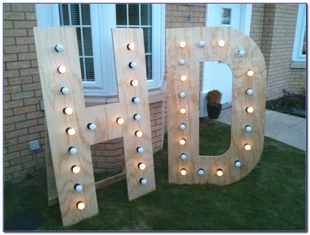 Light Up Marquee Letters Hobby Lobby