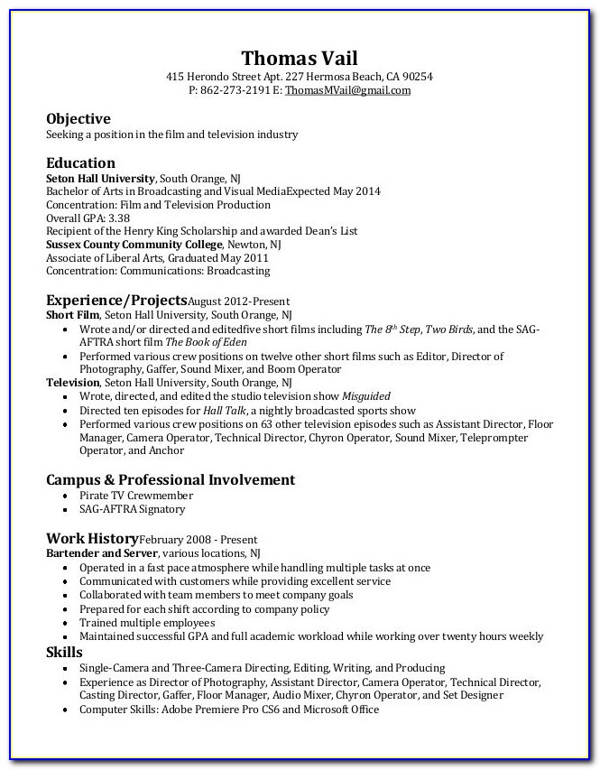 Mba Resume Editing Services
