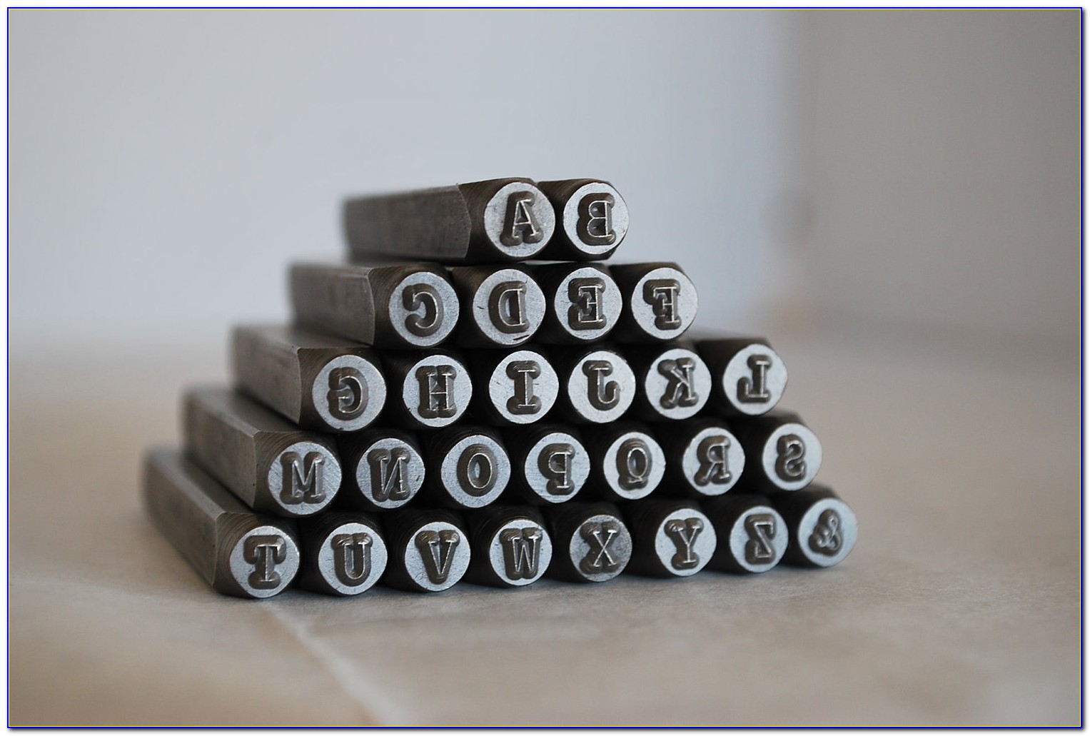 Metal Letter Stamps Bunnings