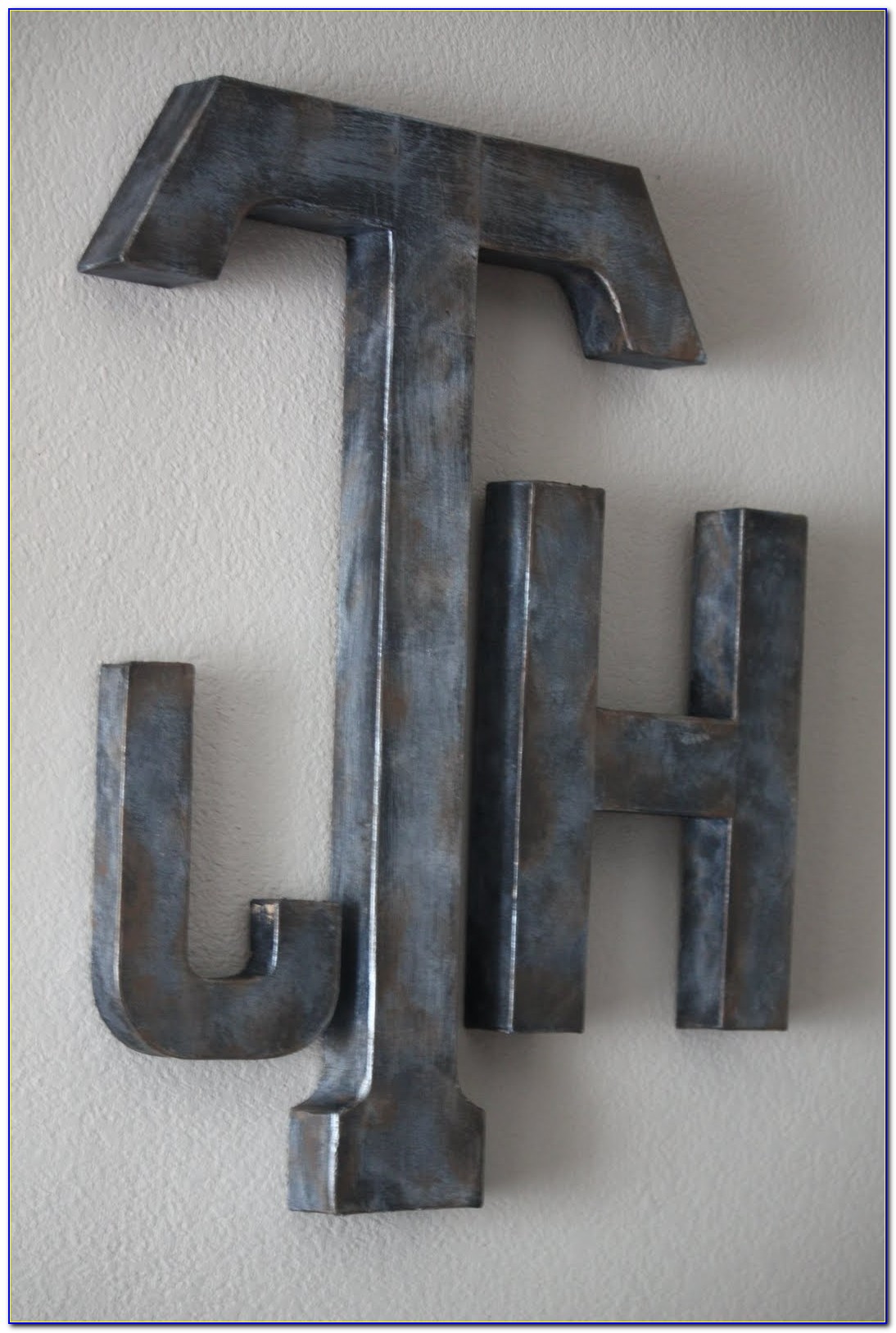 Metal Letters For Wall Decor Uk