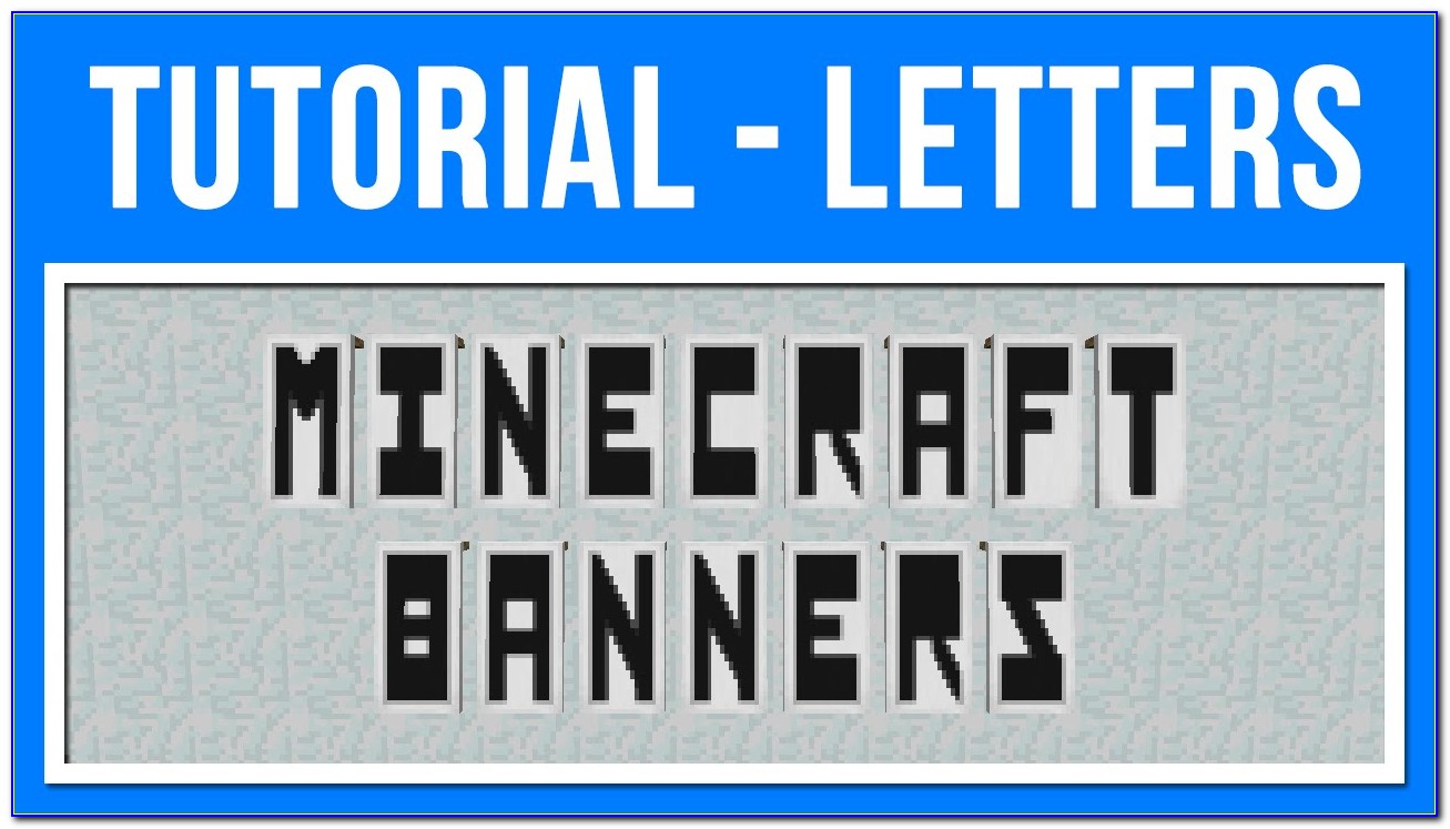 Minecraft Banner Letters G
