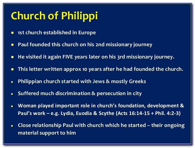 Paul's Letter To The Philippians Gordon Fee