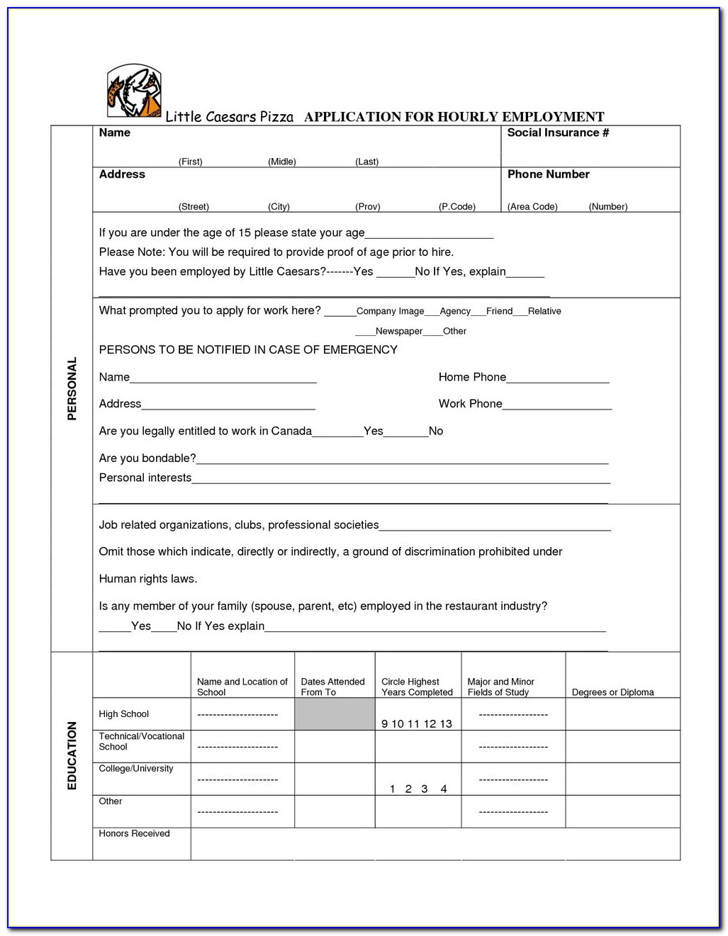 Payless Shoes Job Application