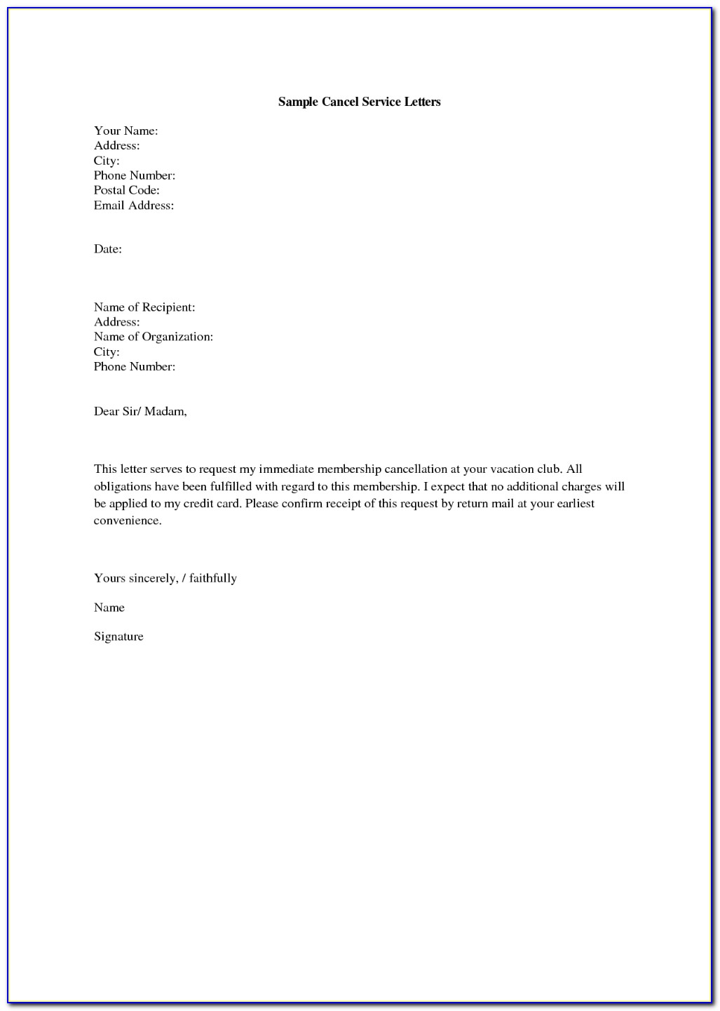 Planet Fitness Termination Letter