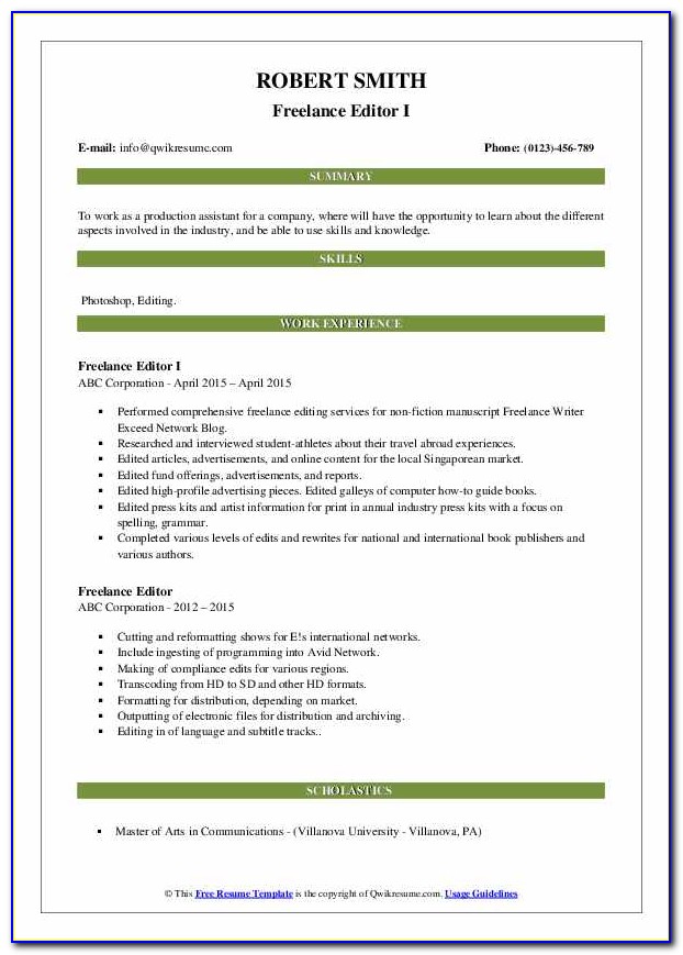 Resume Editing Writing Services