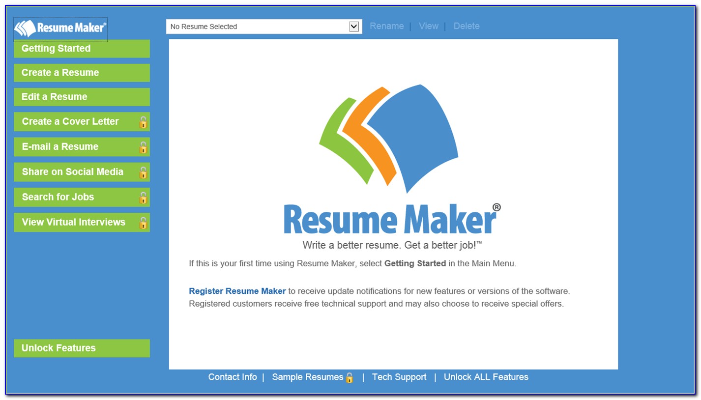 Resume Maker Free Download Windows 10