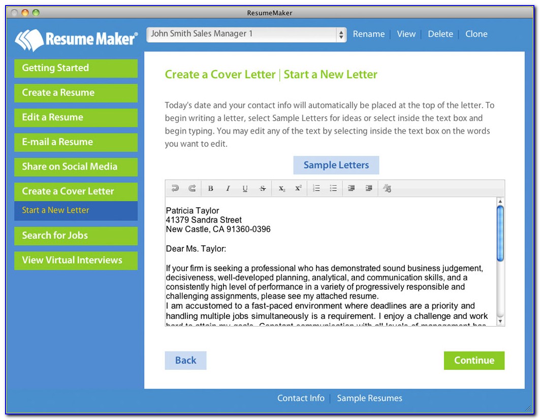 Resume Maker Software Download