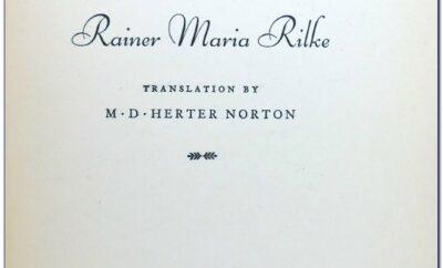 Rilke Letters To A Young Poet Marriage