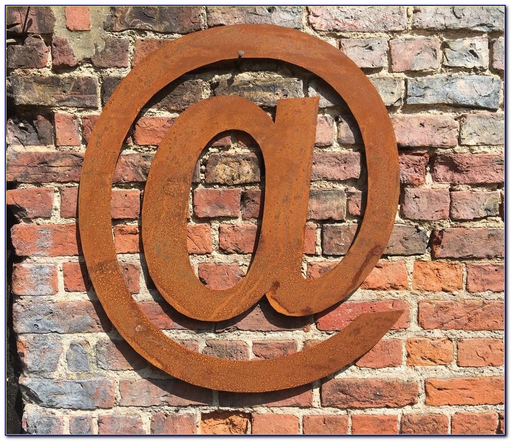 Rustic Metal Letters For Signs