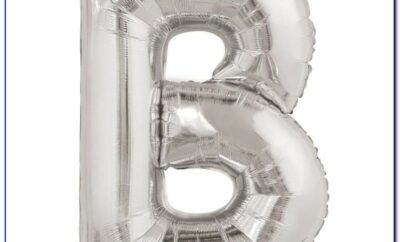 Silver Letter Balloons Party City