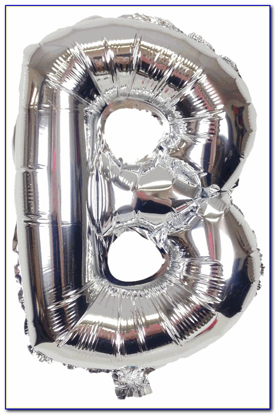 Silver Letter Balloons Wholesale