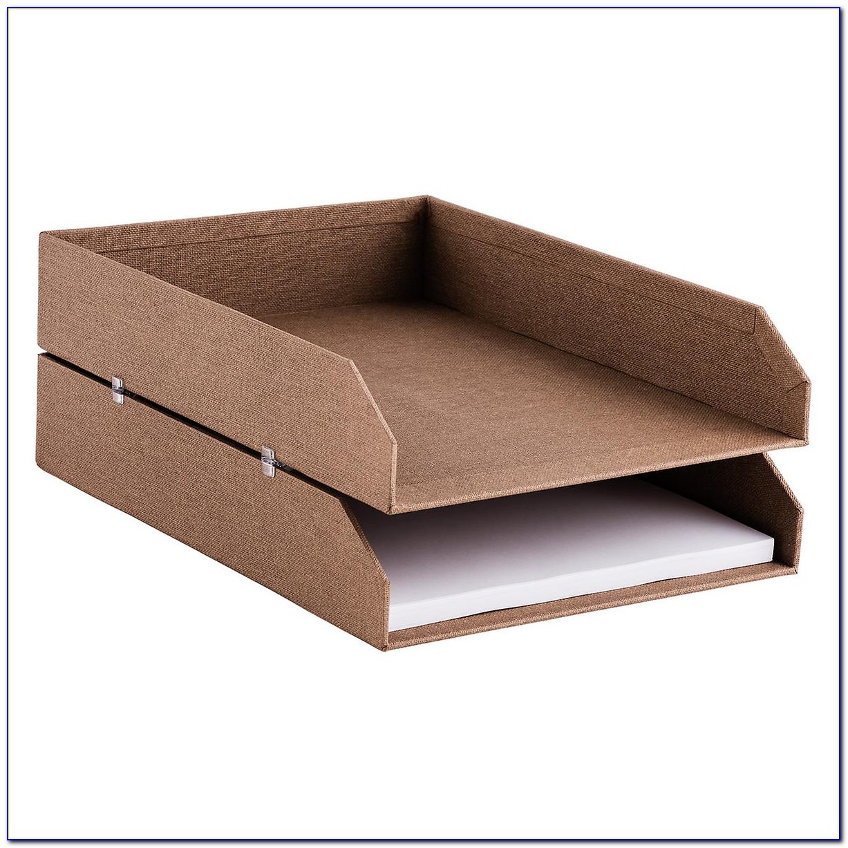 Stackable Letter Trays With Labels