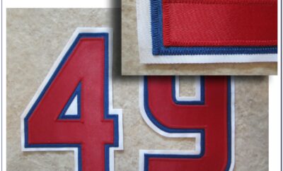 Tackle Twill Jersey Letters