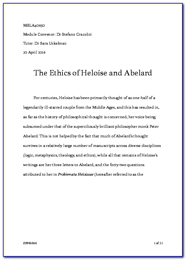 The Letters Of Abelard And Heloise Quotes