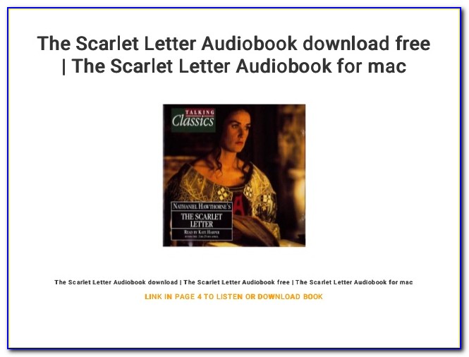 The Scarlet Letter Audiobook Chapter 7