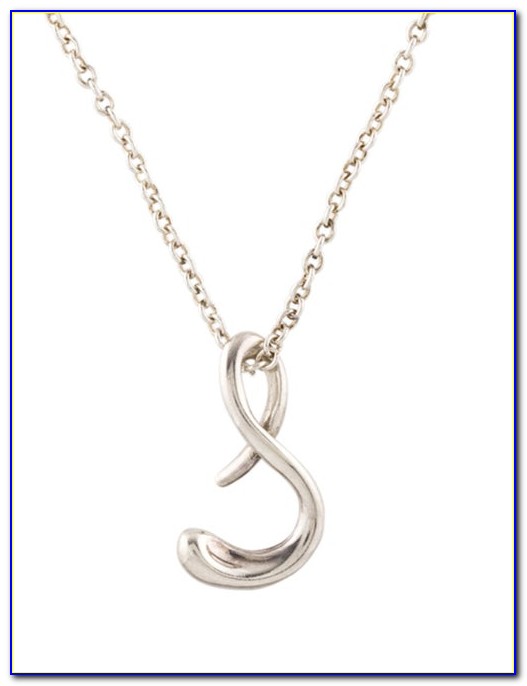 Tiffany Letter Necklace S