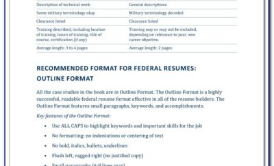 Top Federal Resume Writers
