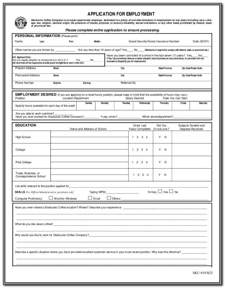 Ubereats Job Application Form