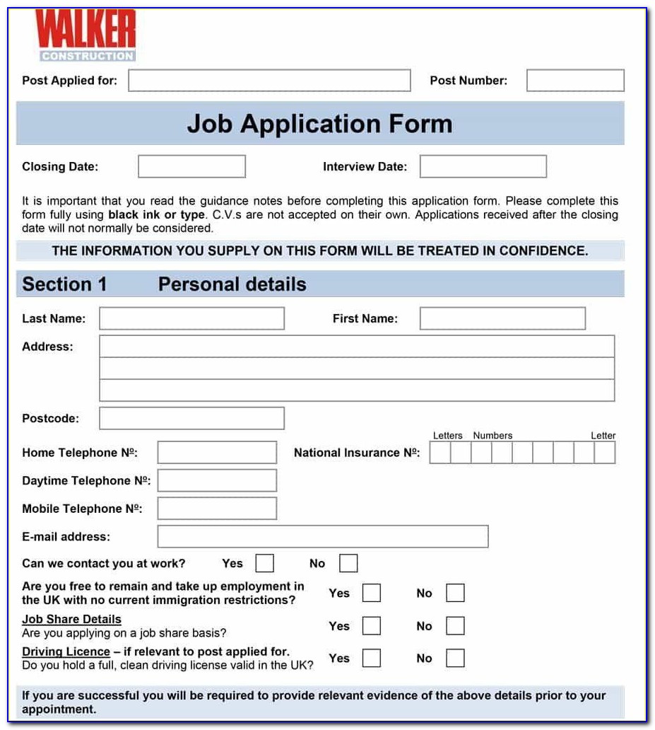 Vons Online Job Application