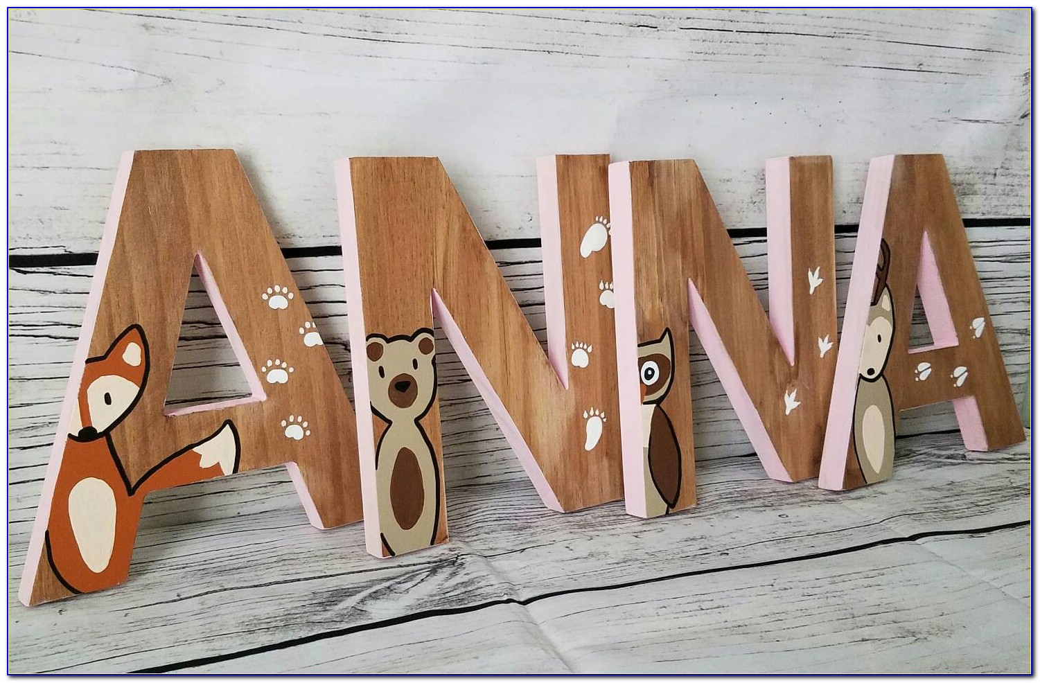Wood Letter Wall Decor
