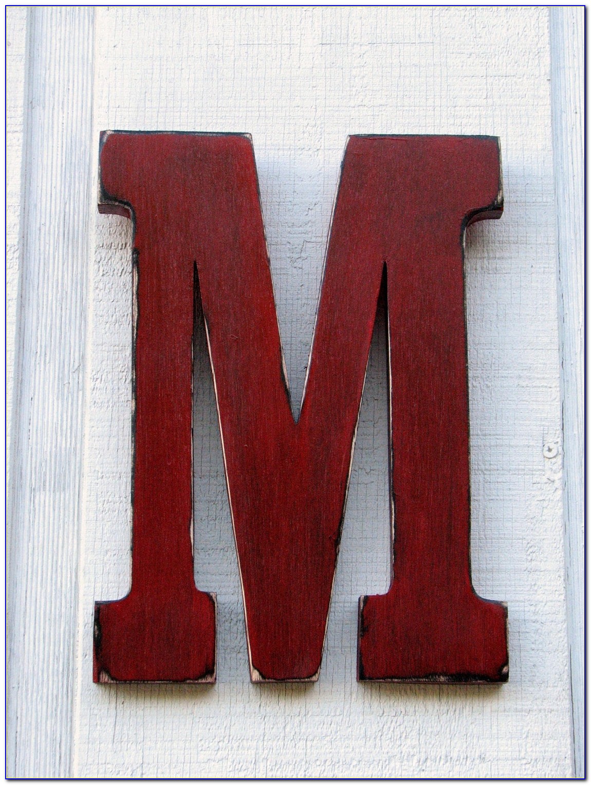Wooden Letter Magnets