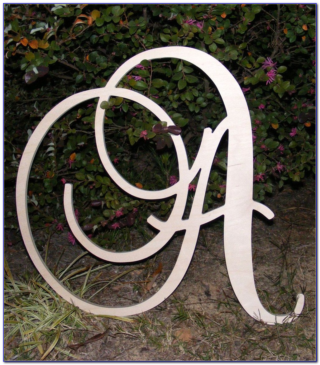 Wooden Letter Wall Decor