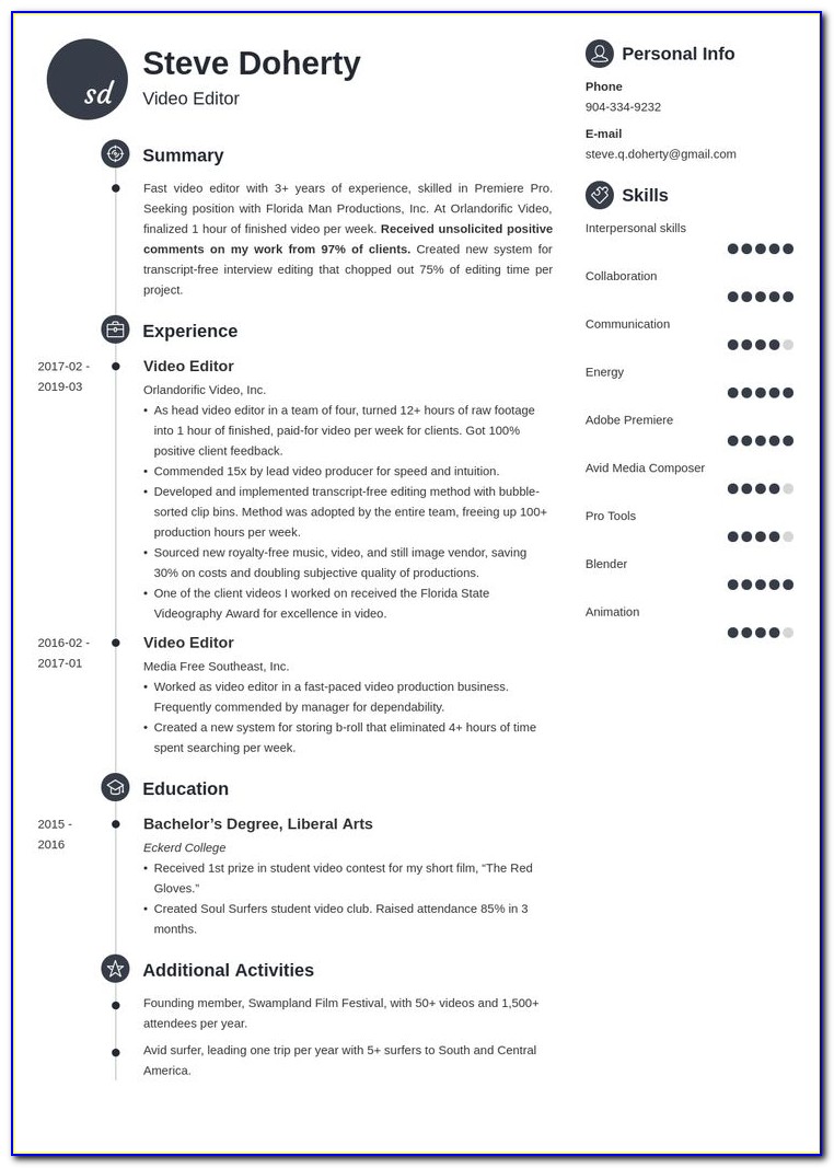 Auto Resume Maker Online
