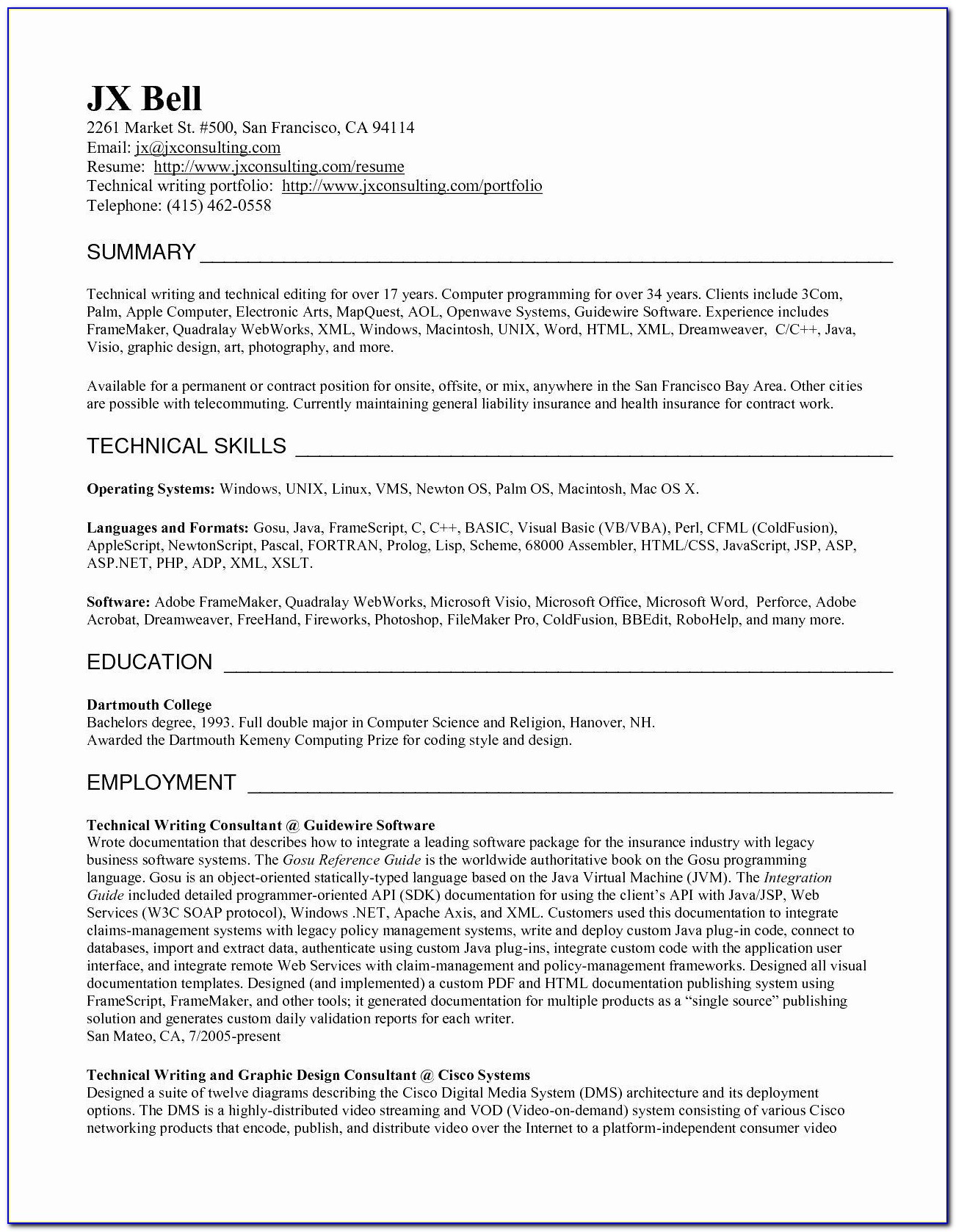 Best Technical Resume Writing Services