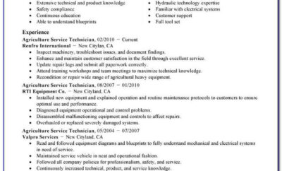 Best Technical Writing Resume