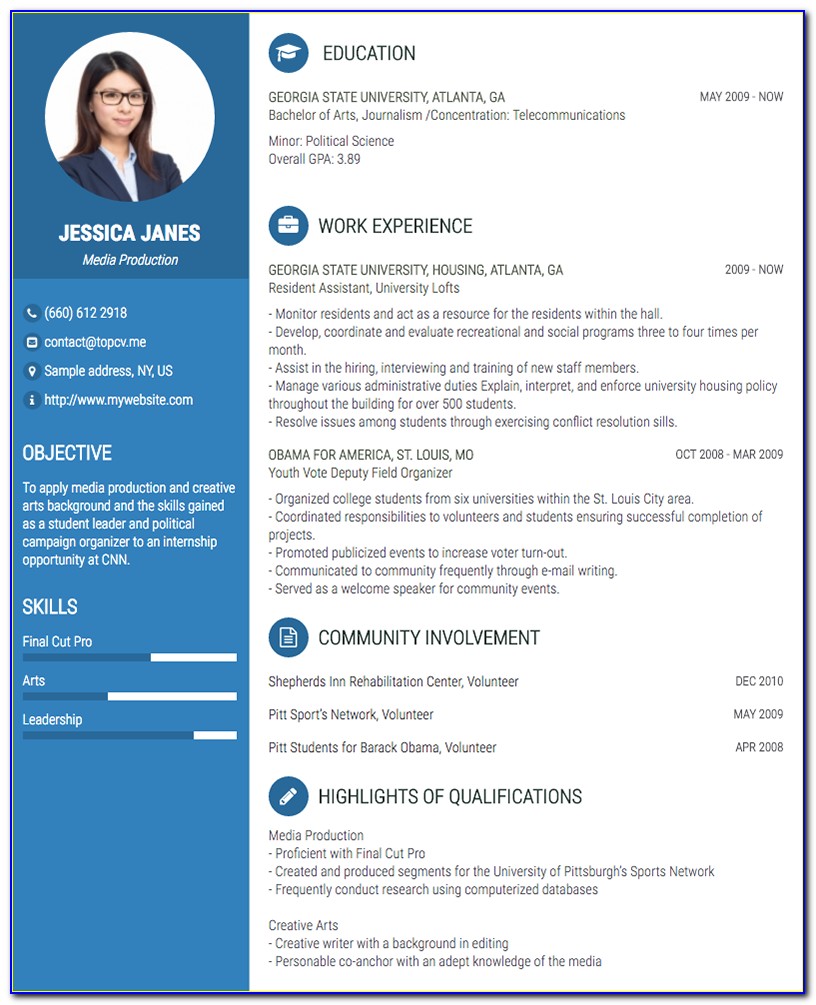 Completely Free Resume Builder And Download