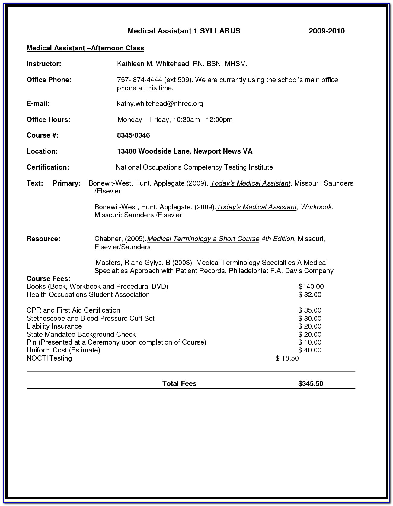 Examples Of Medical Assistant Resumes With No Experience