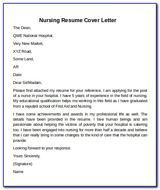Examples Of Teacher Resumes And Cover Letters
