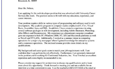 Examples Of Teaching Resume And Cover Letters