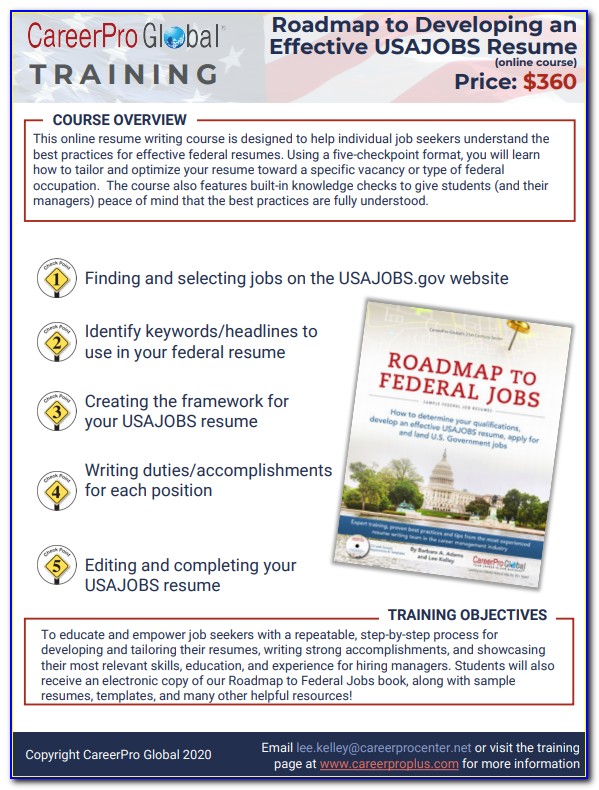Federal Resume Writing Class