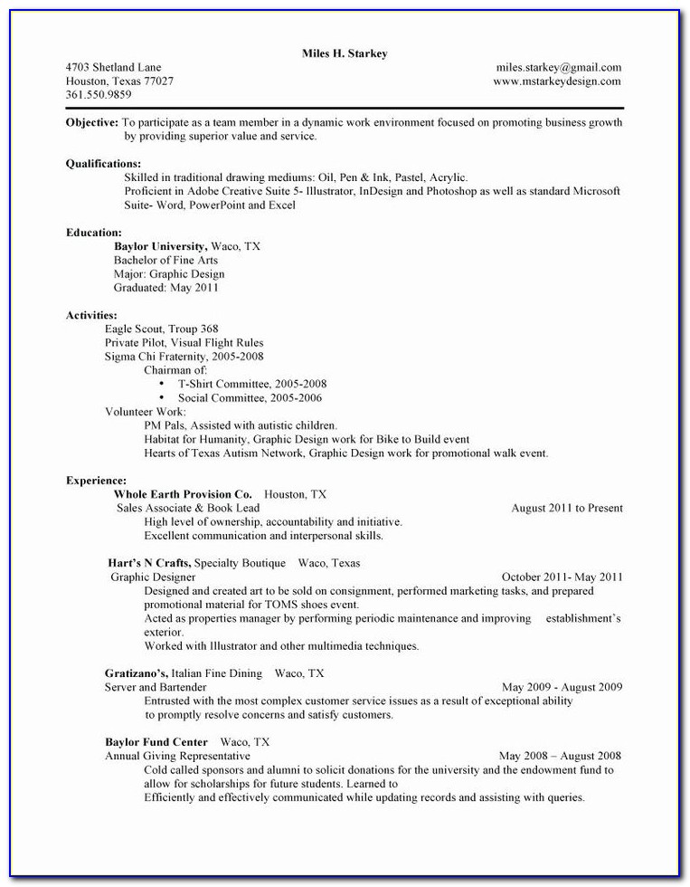 Free Fill In Resumes Printable