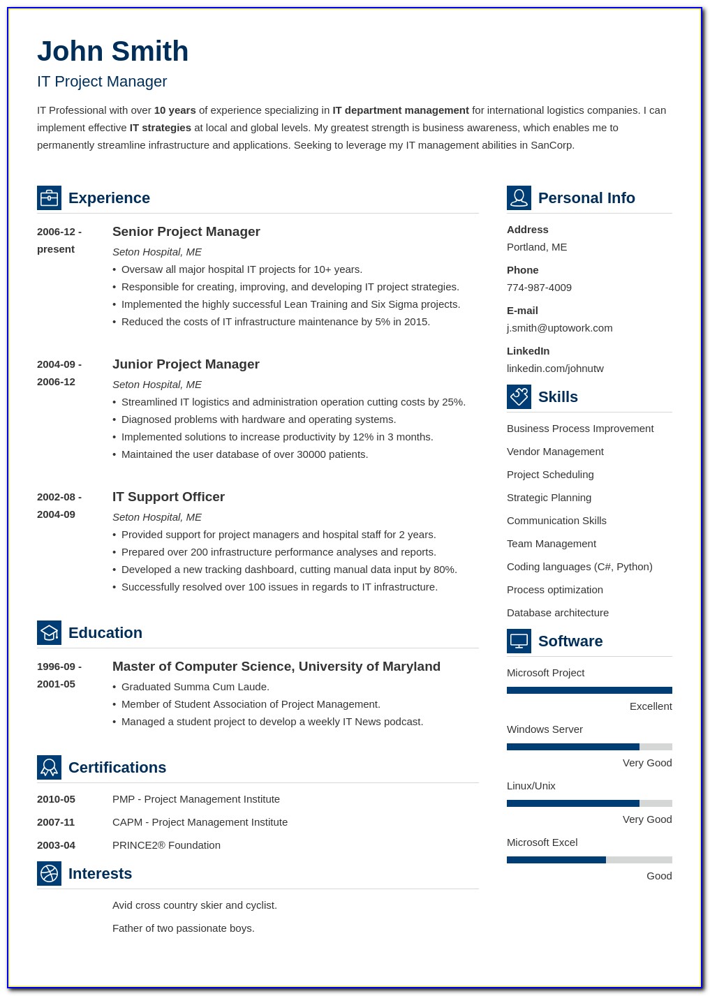 Free Resume Builder And Free Download India