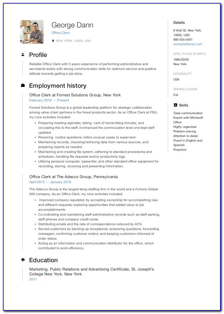 Free Resume Builder Software For Mac