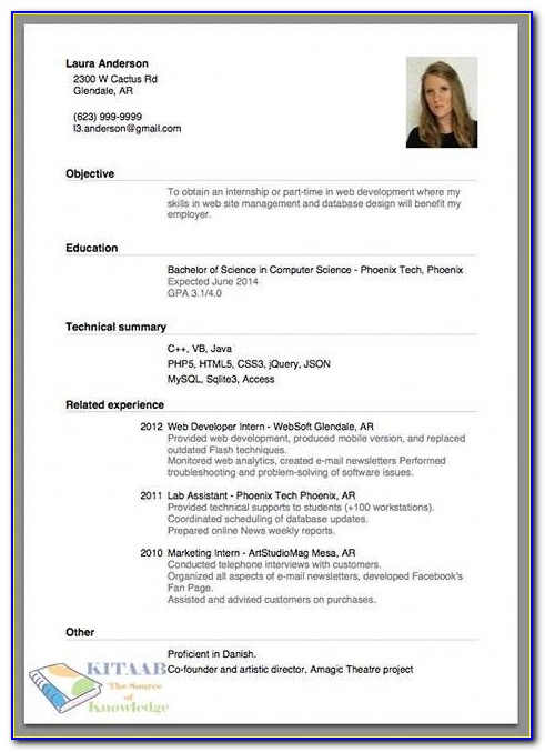 How To Make Resume For Job Application