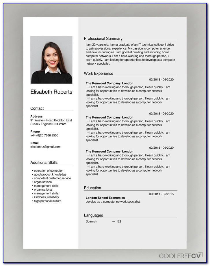 Online Free Resume Maker For Students
