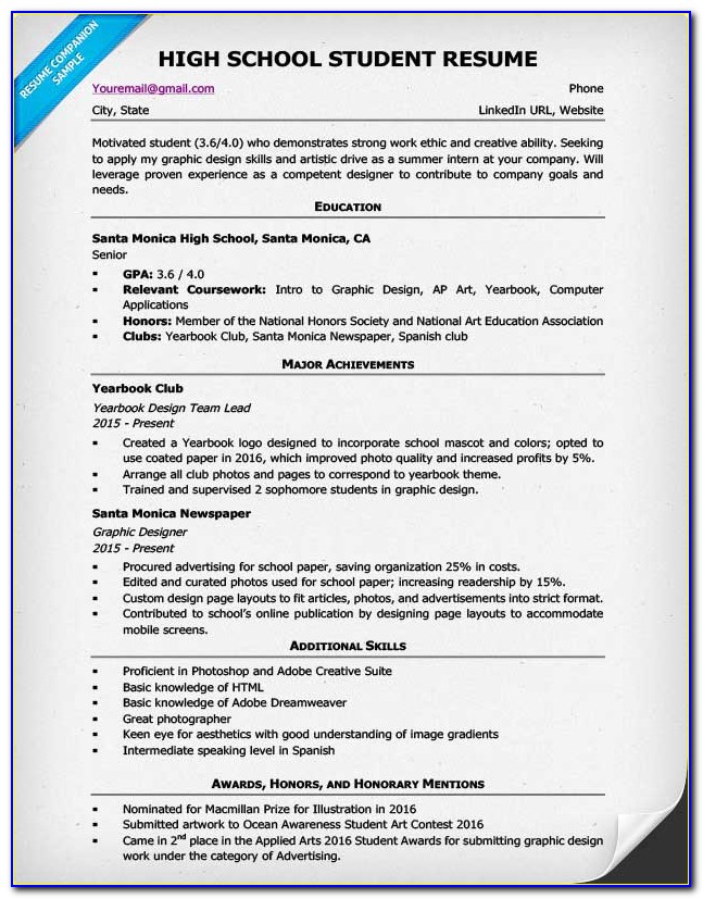 Online Resume Maker Free For Experience