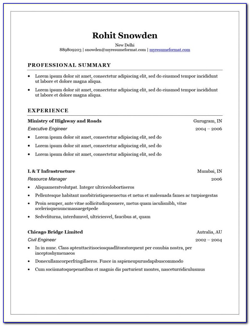 Personalized Resume Folder