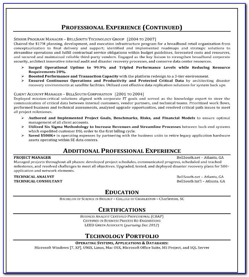 Professional Resume And Cover Letter Writers