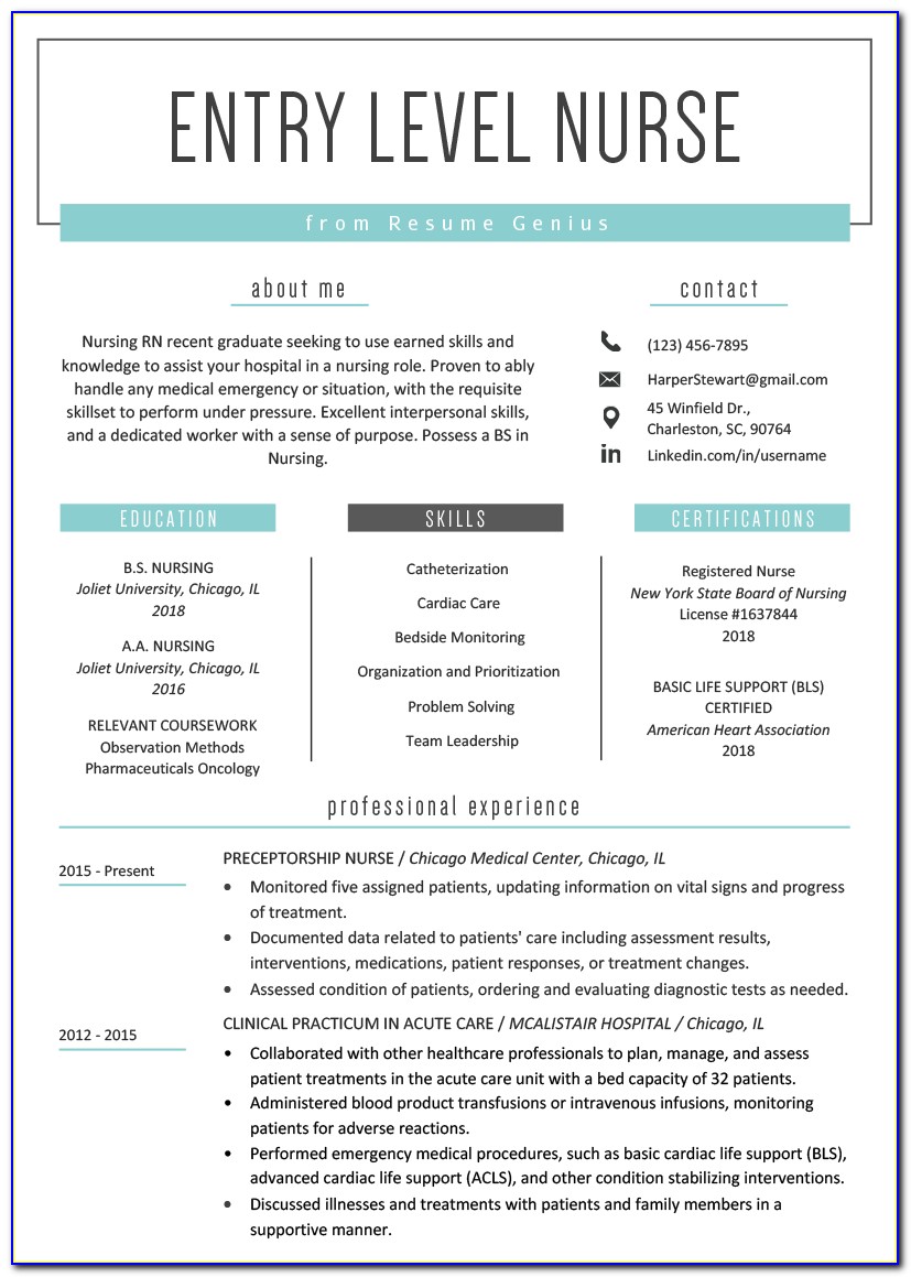 Resume Template Free Download In Word