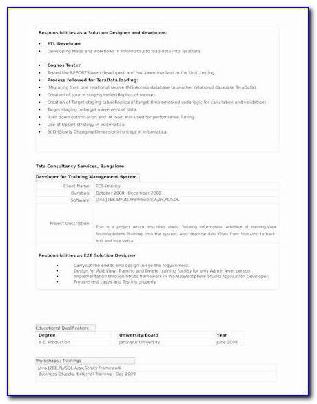 Resume Writing Services Bangalore