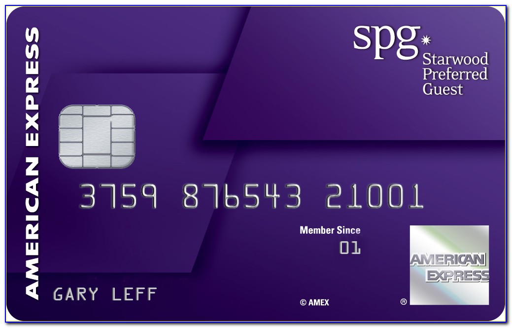 American Express Spg Business Credit Card