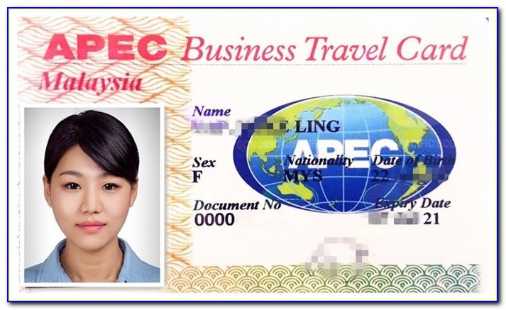 Apec Business Travel Card Application