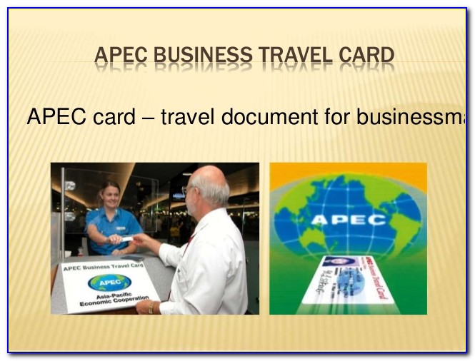 Apec Business Travel Card Hong Kong